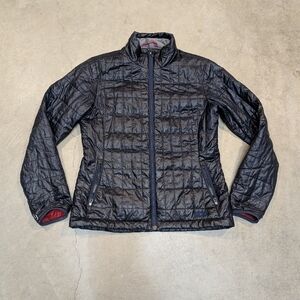 Stio Azura Puffer Women's L? Navy Full Zip Primaloft